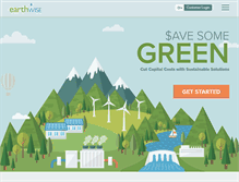 Tablet Screenshot of earthwiseenvironmental.com